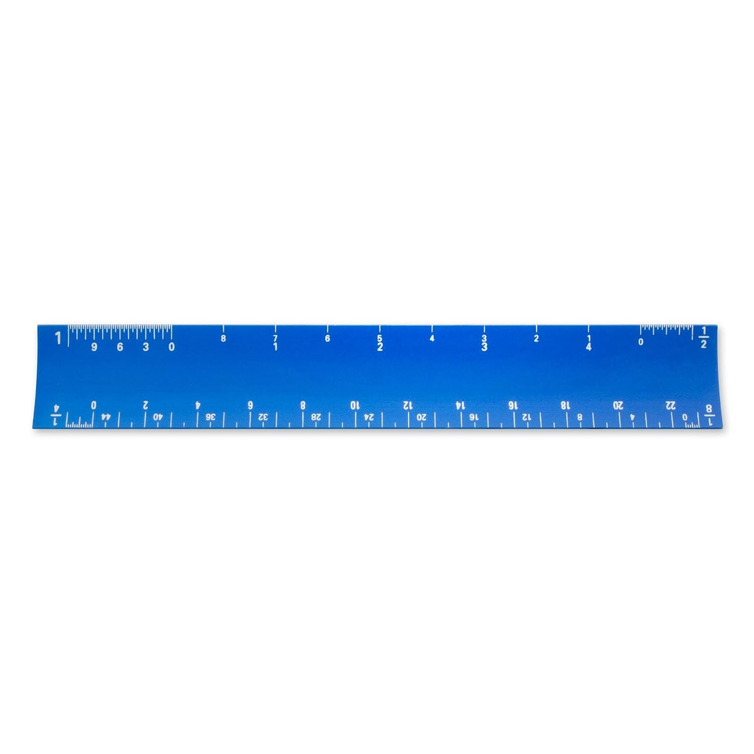 Alumicolor 6-Inch Aluminum Architect Hollow Scale - Ideal for School, Office, Art, and Drafting, Blue