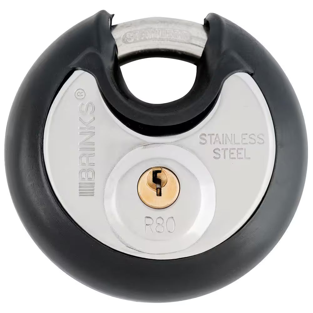 80 Mm Stainless-Steel Commercial Discus Padlock