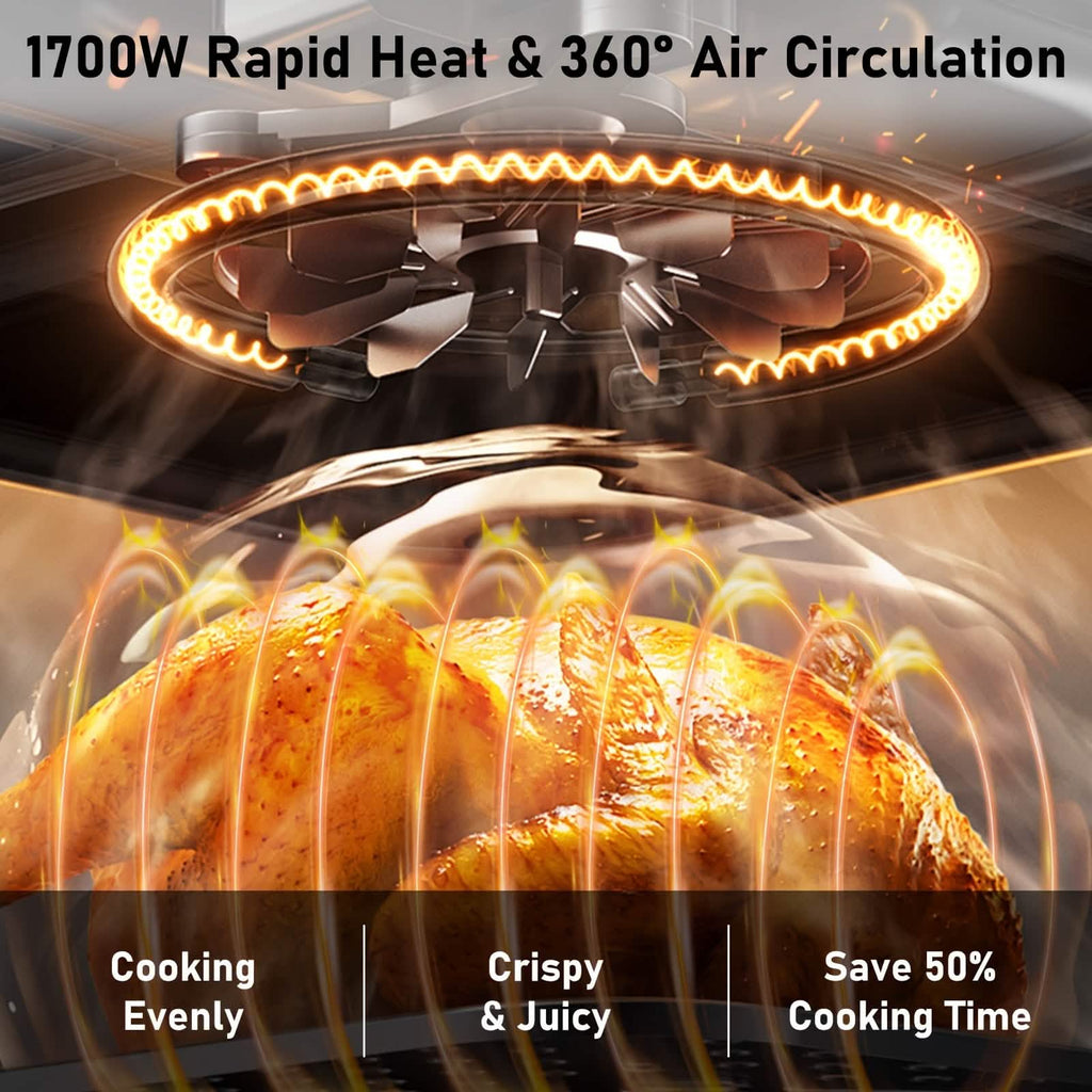 12QT 12 - in - 1 Smart Air Fryer Oven - thewrightstore