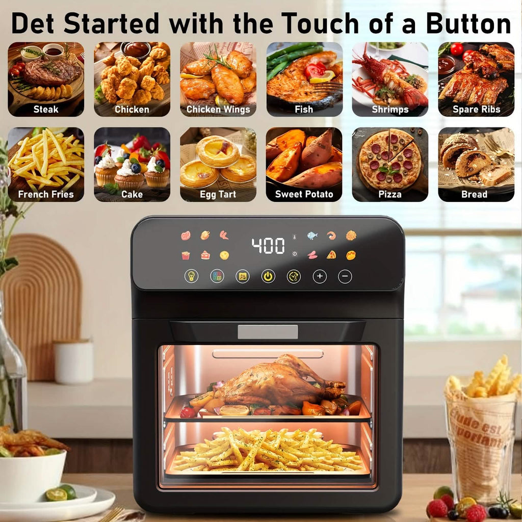 12QT 12 - in - 1 Smart Air Fryer Oven - thewrightstore