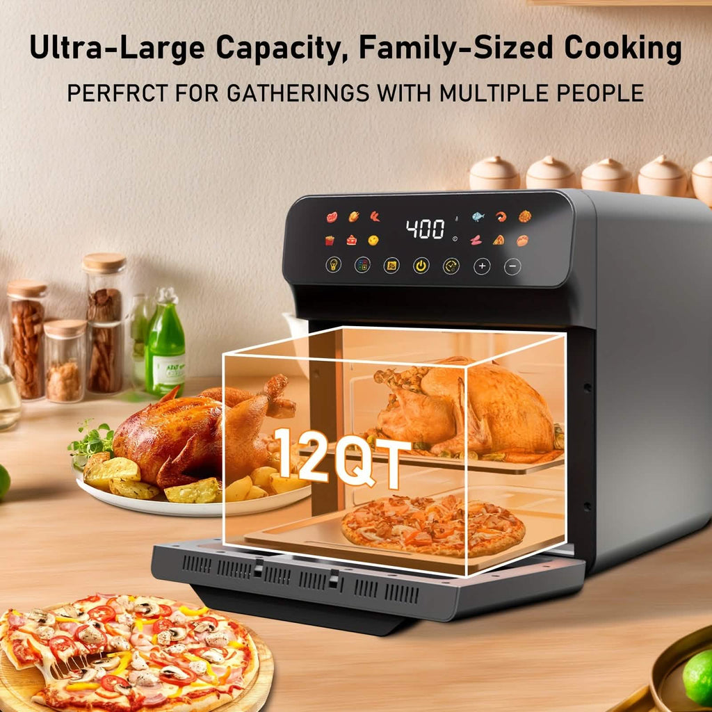 12QT 12 - in - 1 Smart Air Fryer Oven - thewrightstore