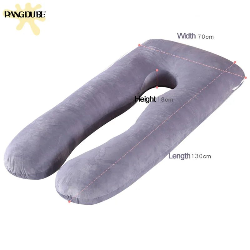 1.3KG Cotton Pillow for Pregnant Women Pregnancy Pillow Maternity Breastfeeding Pillow Cushion Pregnancy Nursing Pillow.