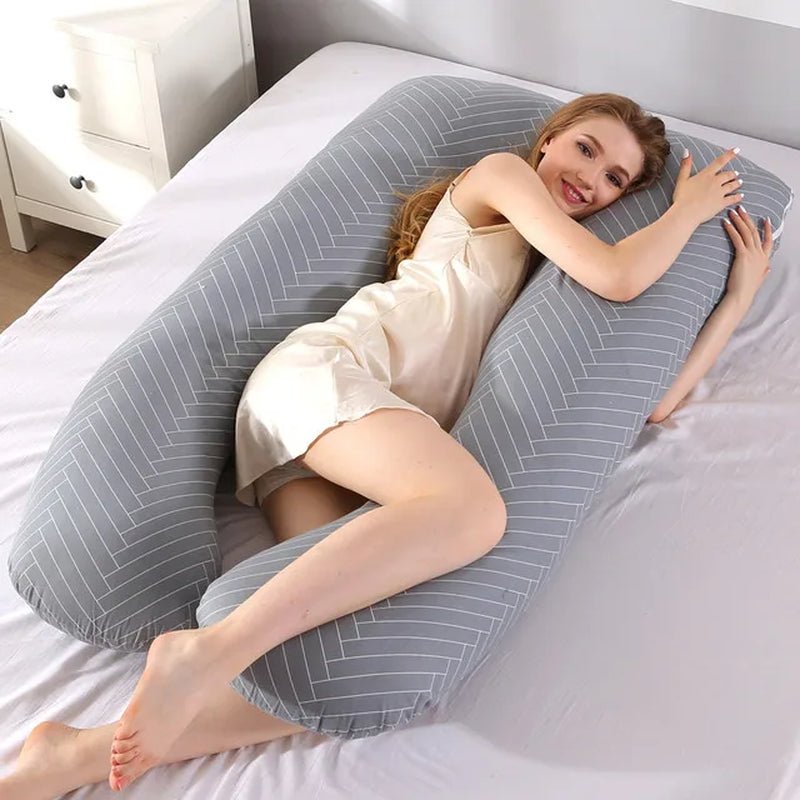 1.3KG Cotton Pillow for Pregnant Women Pregnancy Pillow Maternity Breastfeeding Pillow Cushion Pregnancy Nursing Pillow.