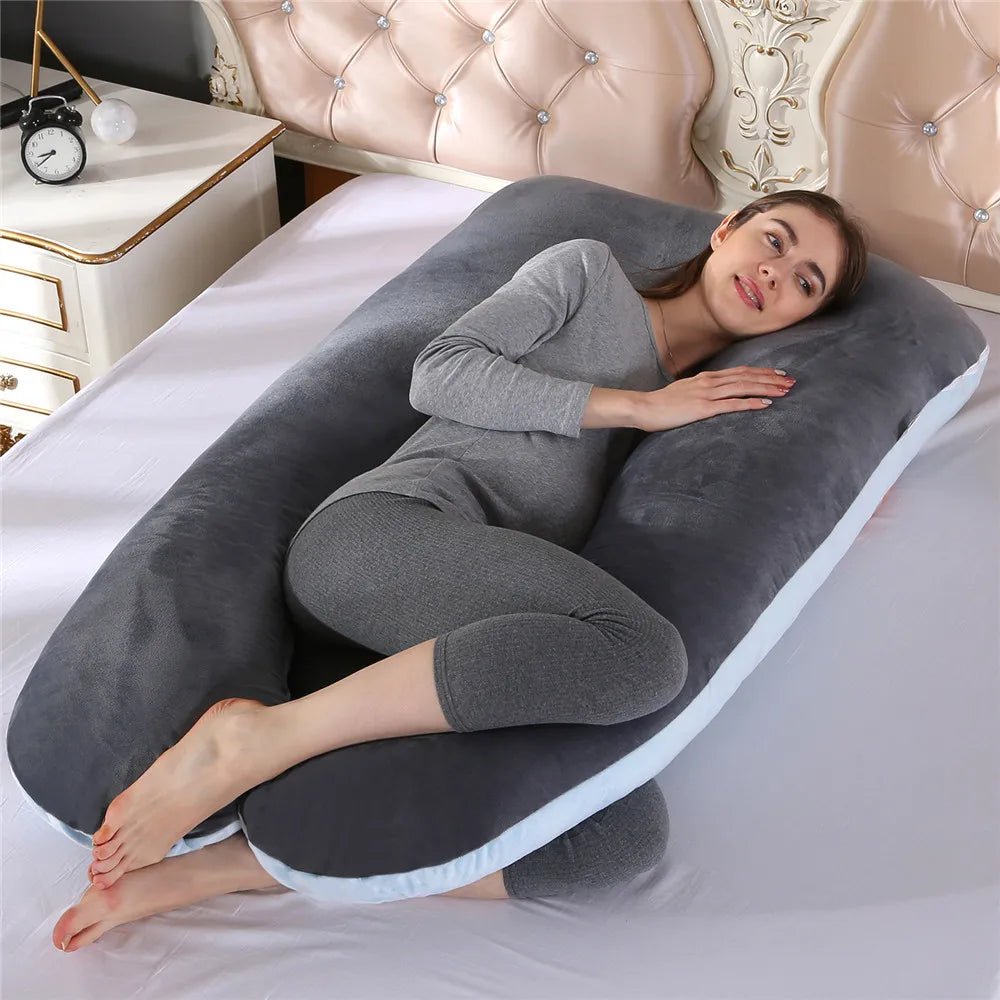 1.3KG Cotton Pillow for Pregnant Women Pregnancy Pillow Maternity Breastfeeding Pillow Cushion Pregnancy Nursing Pillow.