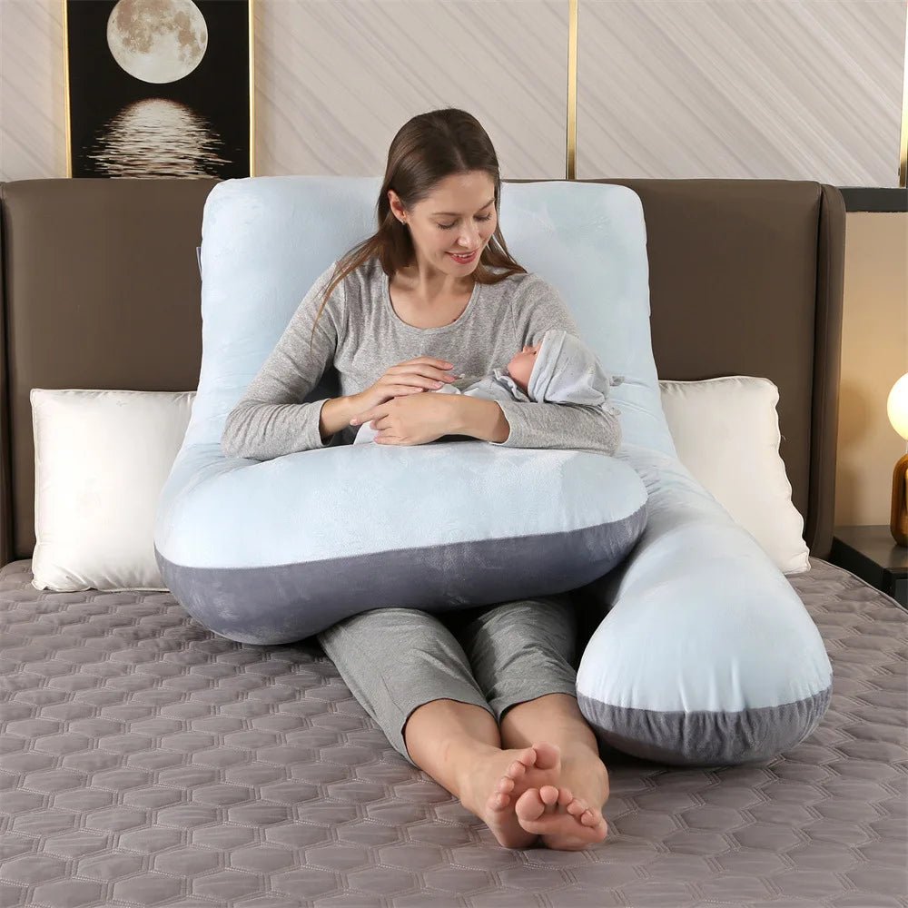 1.3KG Cotton Pillow for Pregnant Women Pregnancy Pillow Maternity Breastfeeding Pillow Cushion Pregnancy Nursing Pillow.