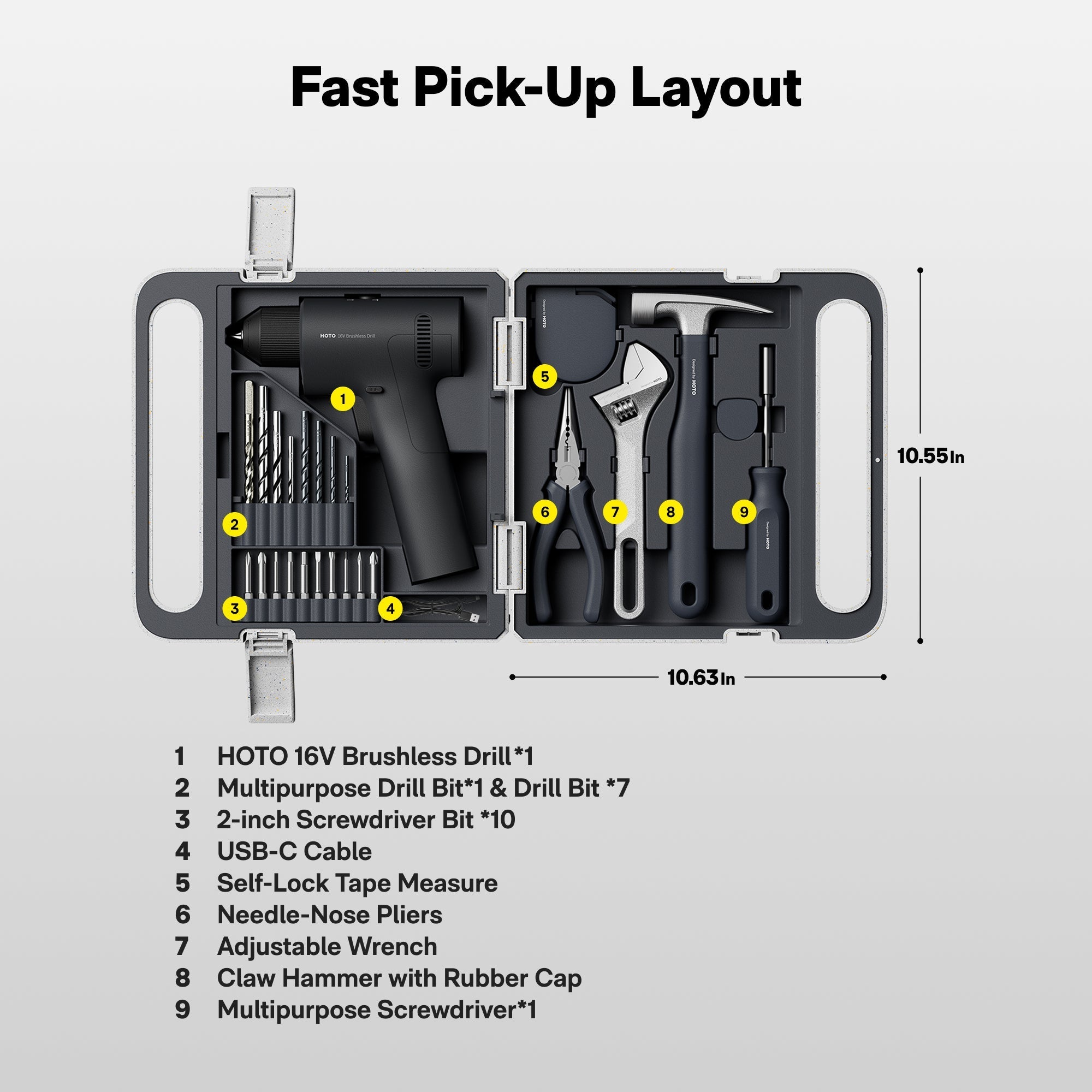 16V Brushless Drill Tool Kit - thewrightstore