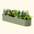 17" Tall 9 In 1 Large Modular Metal Raised Garden Bed Kit - thewrightstore