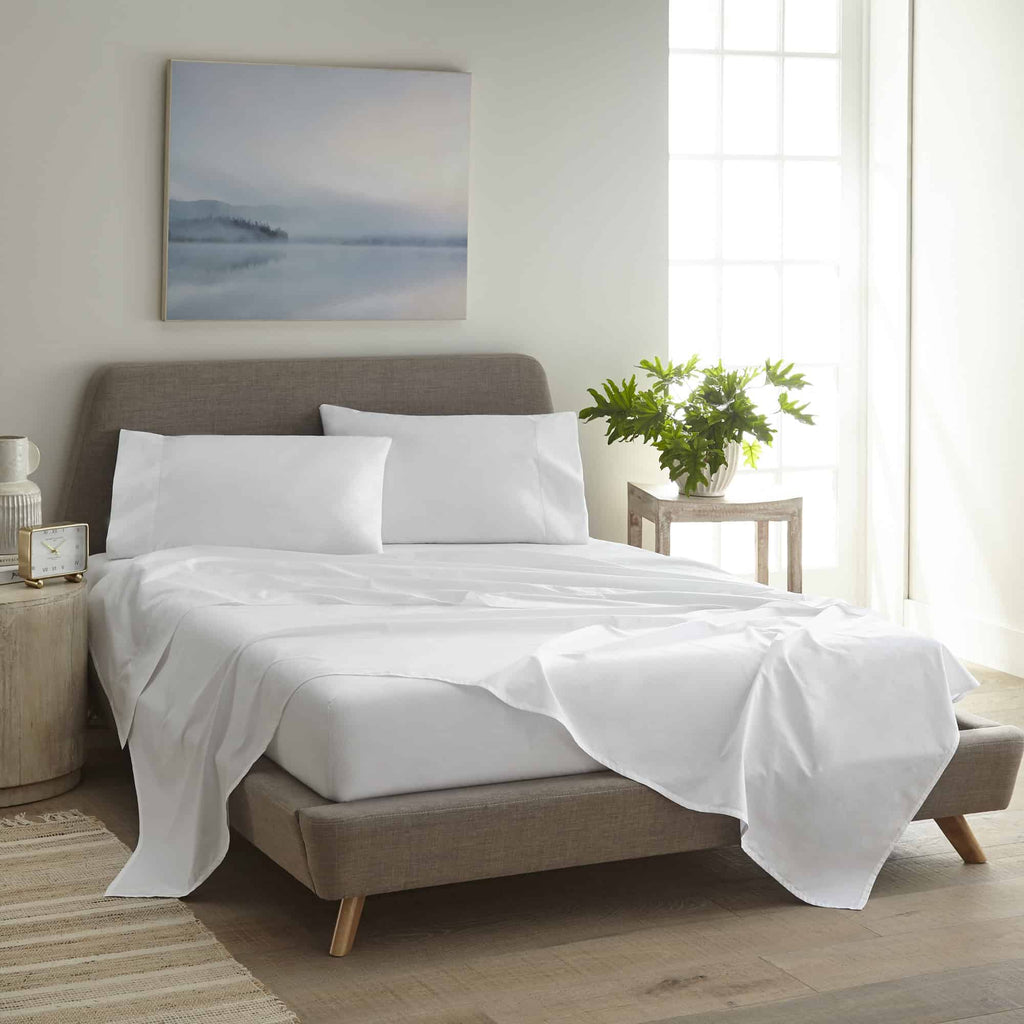 270 TC Percale Sheet Sets – Limited Edition Picot Embroidery - thewrightstore