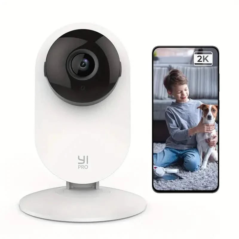 2K HD Indoor/Outdoor Wi - Fi Camera – Color Night Vision, 2 - Way Audio, Motion Tracking - thewrightstore
