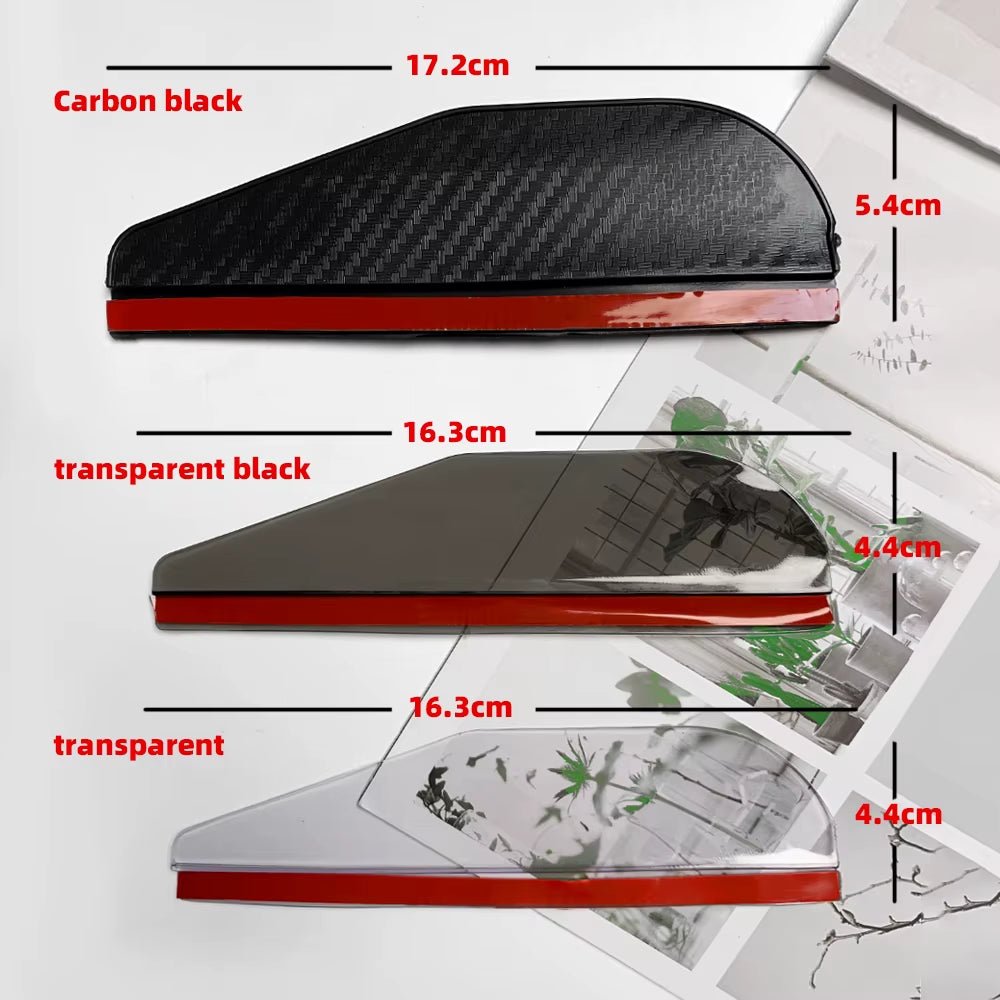 2PCS Car Rearview Mirror Rain Eyebrow Carbon Fiber Sun Visor Shade Cover Protector Clear Vision for Rain Car Mirror.