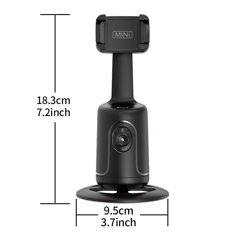 360° Auto Face Tracking Gimbal Stabilizer for Phones, Vlogging & Video Recording - thewrightstore