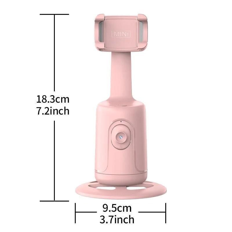 360° Auto Face Tracking Gimbal Stabilizer for Phones, Vlogging & Video Recording - thewrightstore