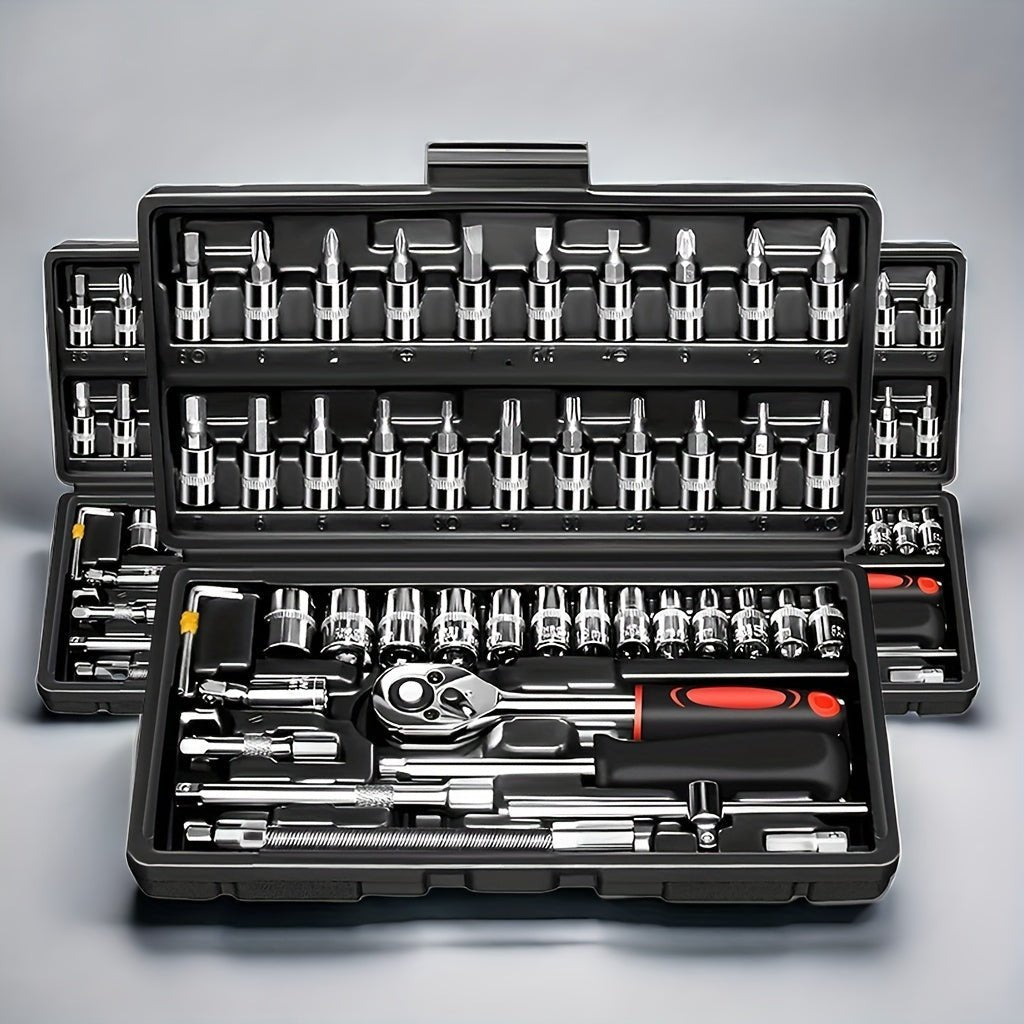 46pc Ratchet & Wrench Tool Set - thewrightstore