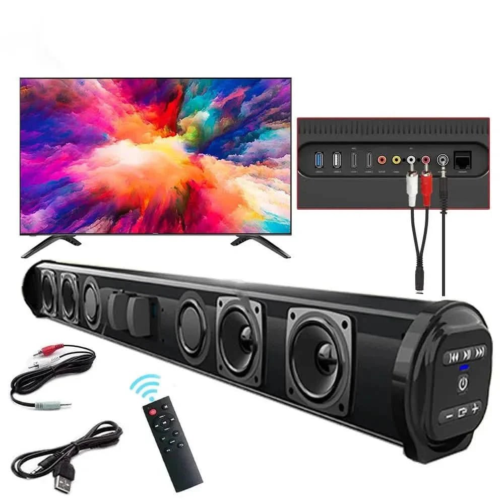 4D Surround Stereo Speakers – Wireless & USB, High - Fidelity Subwoofer, Party & Home Theater, Plug - and - Play - thewrightstore