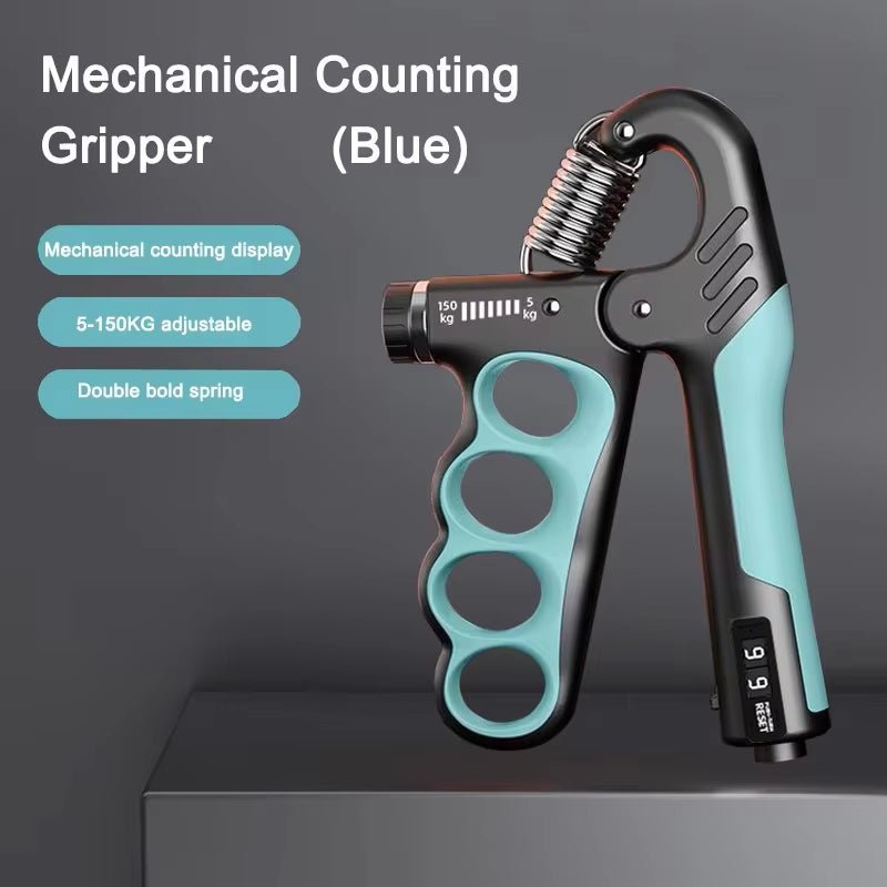 5-60/100/150Kg Grip Strength Gym Wrist Expander Hand Strengthener Adjustable Muscle Recovery Fitness Hand Strength Exercise - thewrightstore