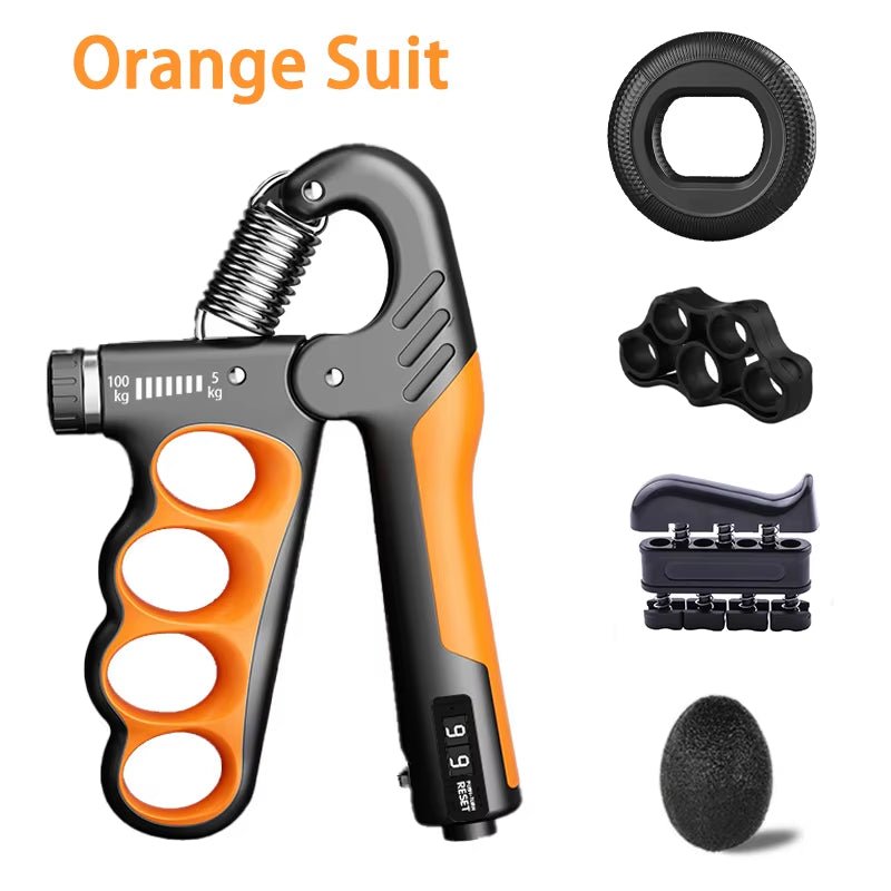 5-60/100/150Kg Grip Strength Gym Wrist Expander Hand Strengthener Adjustable Muscle Recovery Fitness Hand Strength Exercise - thewrightstore
