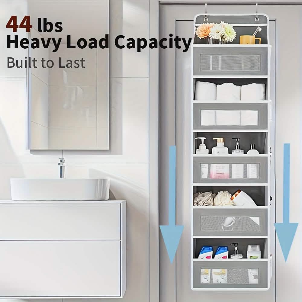 5 - Tier Over - the - Door Storage Box Organizer - thewrightstore