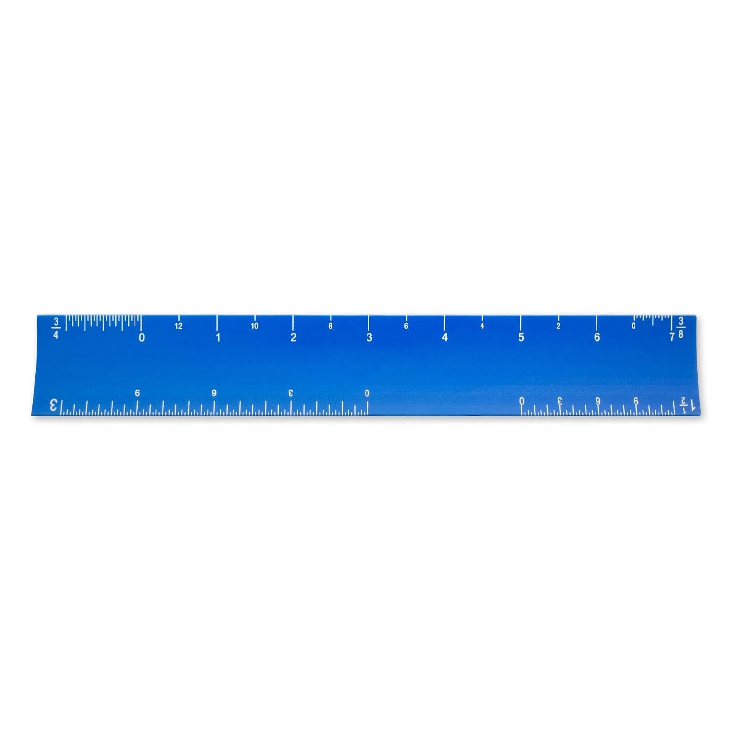 Alumicolor 6-Inch Aluminum Architect Hollow Scale - Ideal for School, Office, Art, and Drafting, Blue