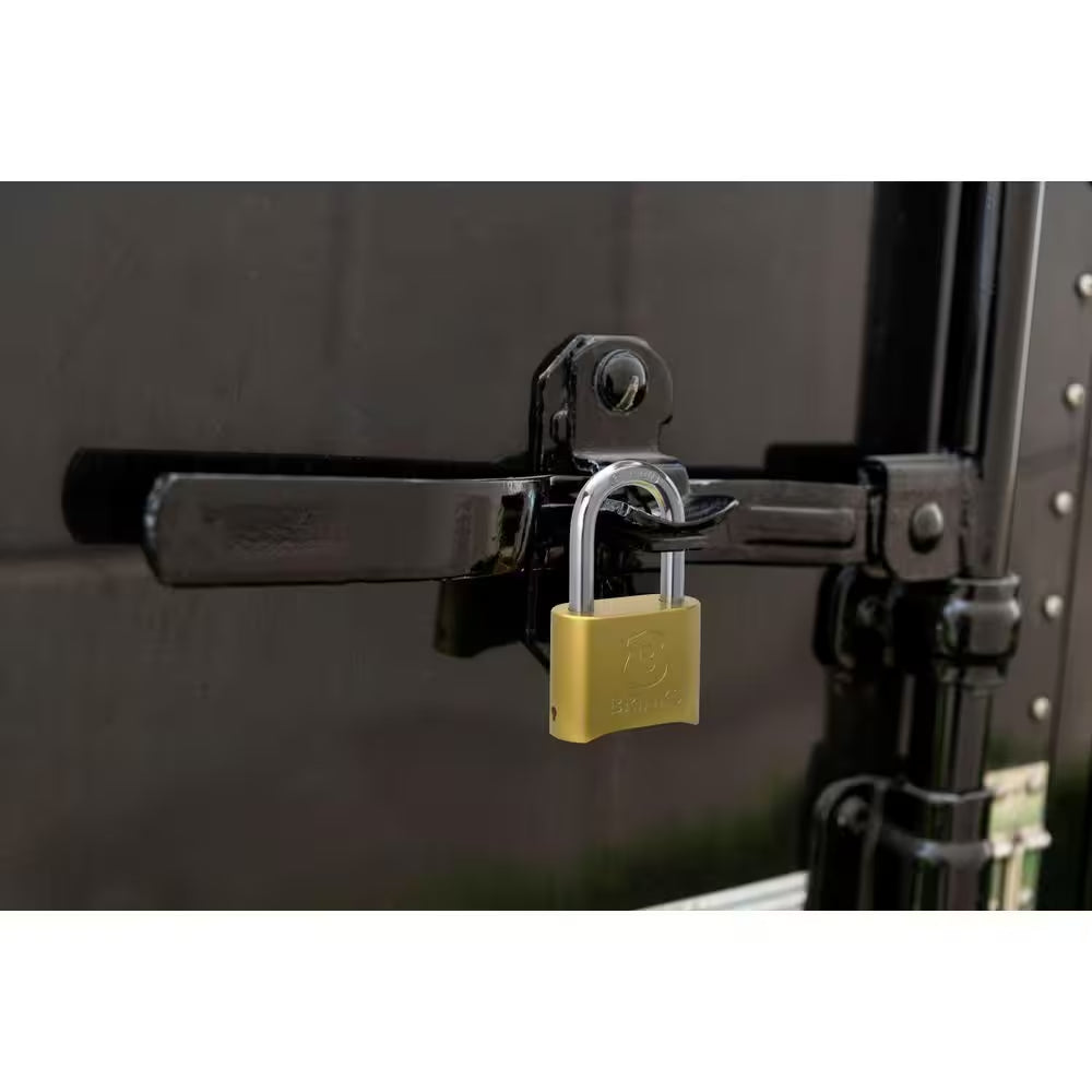 1-1/2In. (50Mm) 4-Dial Resettable Combination Padlock (3-Pack)
