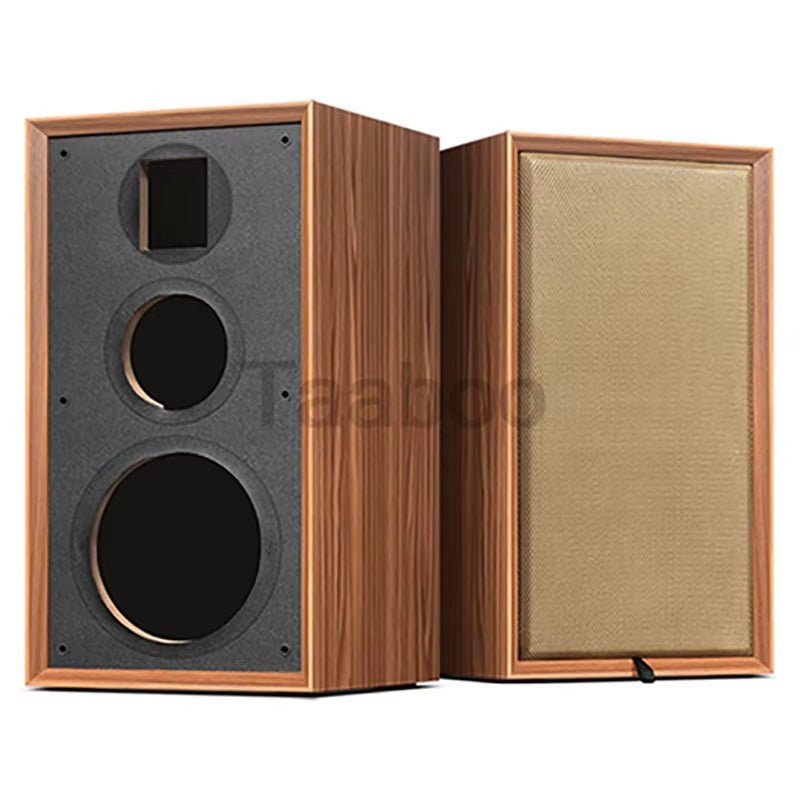 8 Inch Three - Way Labyrinth Speaker Empty Box Bookshelf Speaker Home Speaker DIY Hifi Audio Wooden Handmade Box.