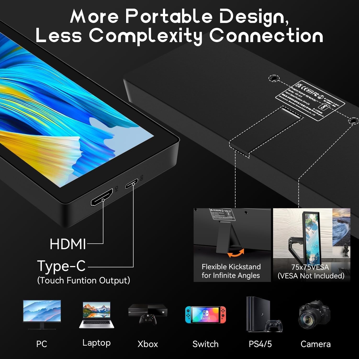 8.8 Inch Small Touchscreen Monitor - thewrightstore