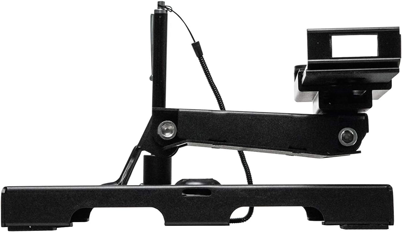 CTA Digital Flat-Folding Security Stand with Universal Locking Enclosure and Steel Cable for 7-14-Inch Tablets (Model: PAD-FTSU)