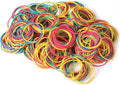 500 Pieces 1.5-Inch Rubber Bands - Durable Elastic Bands for Home, Office, and School Use (Color)