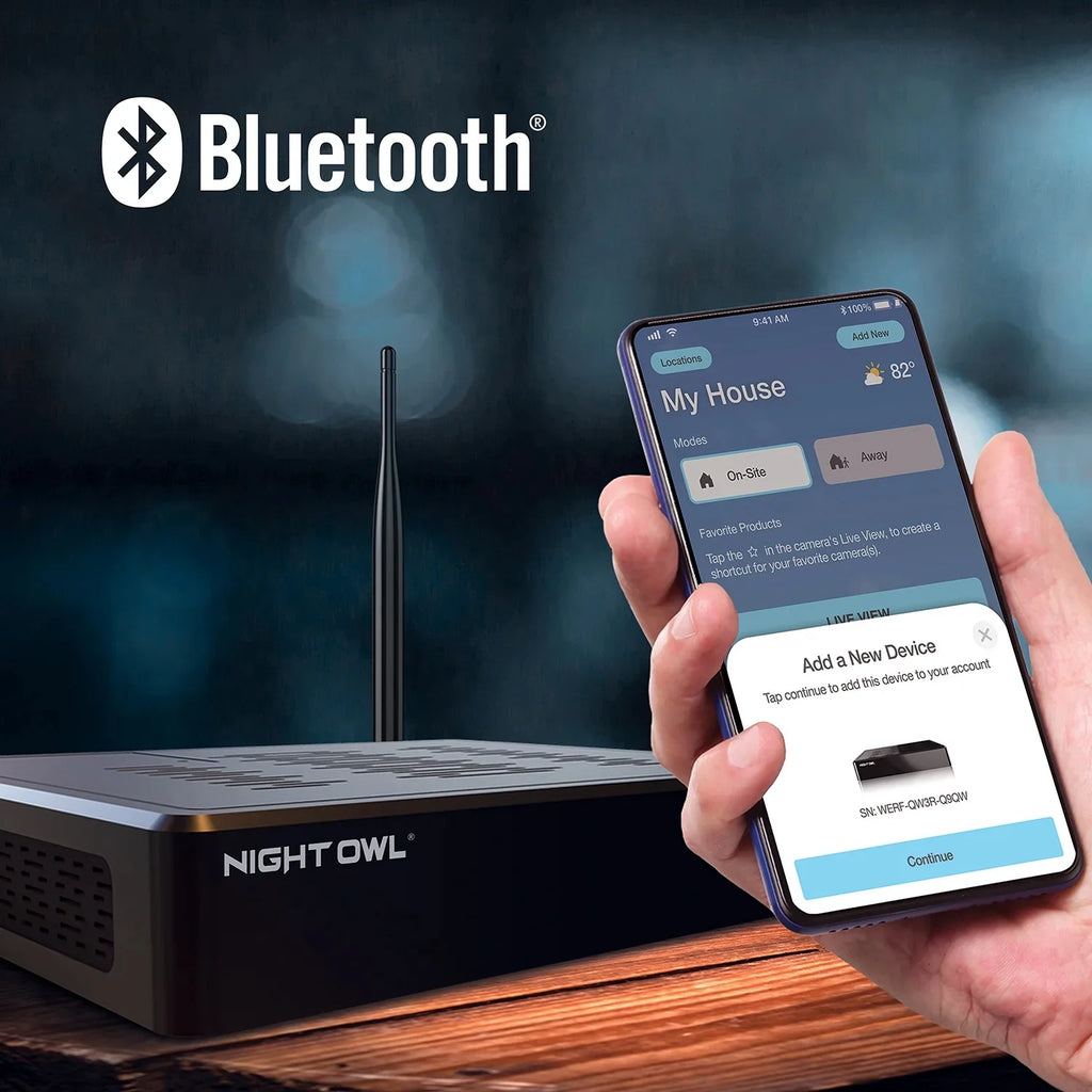 10 Channel 4K Resolution 1TB Wi-Fi NVR Security System and 6 Wi-Fi IP 4K Cameras
