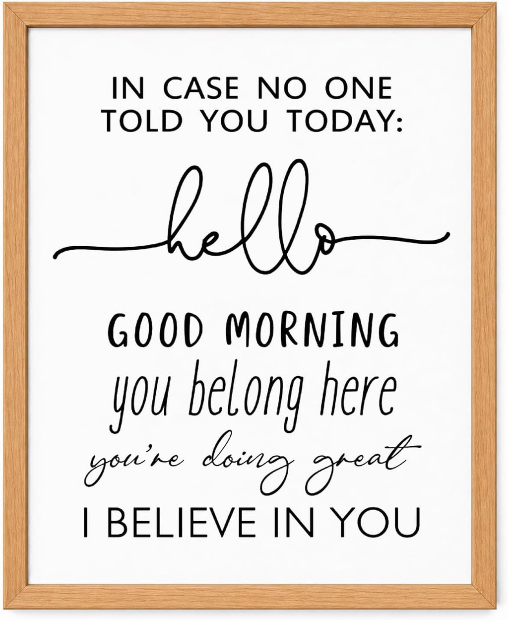 Inspirational Classroom Wall Art Prints for Teachers - Unframed Decor for High and Middle School Classrooms (10"L x 8"W)