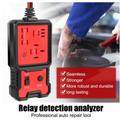 Automotive Relay Tester Voltage Tester Automotive Battery Inspector LED Indicator Universal 12V Automotive Electronic Relay Test