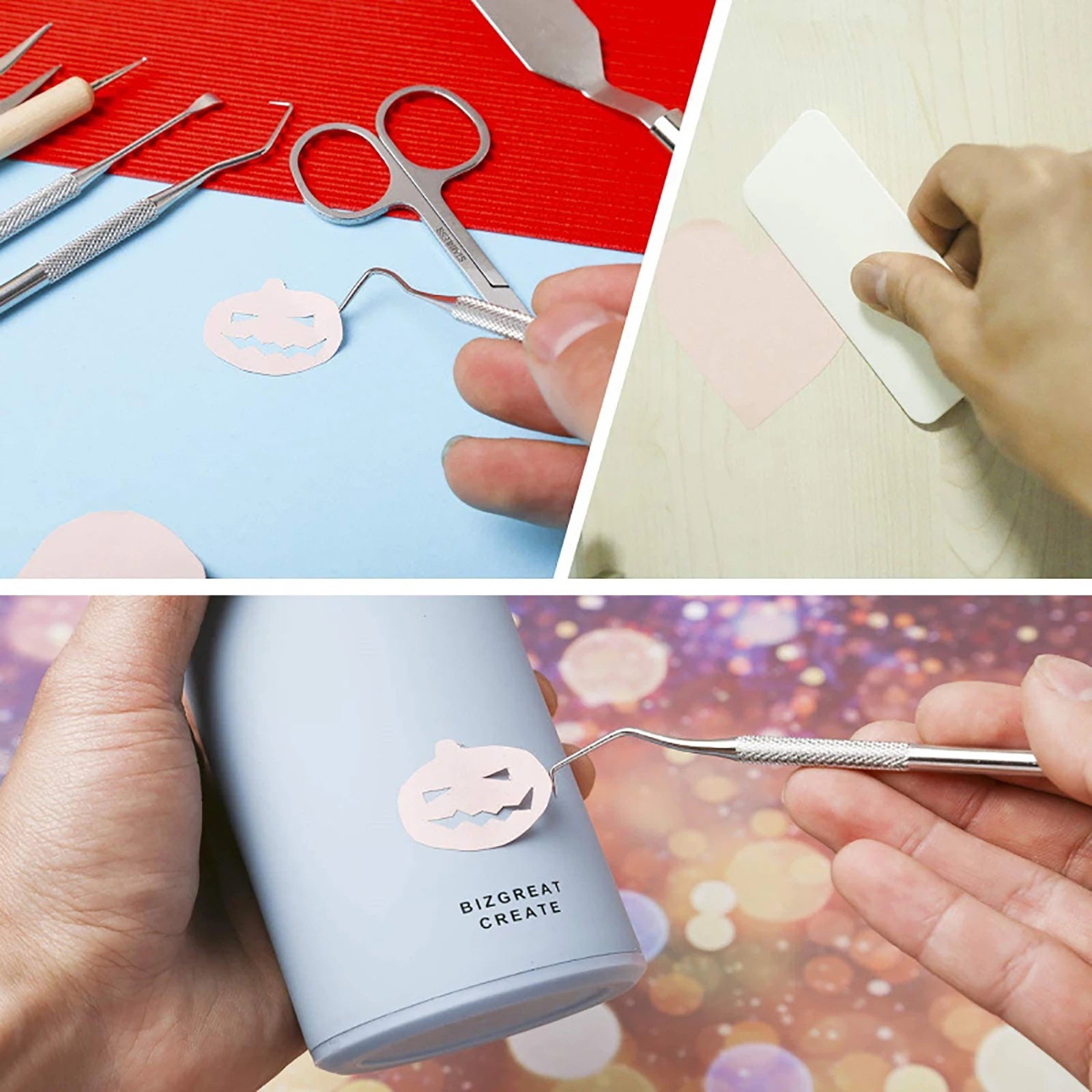15Pcs Weeding Tools Set for Vinyl Craft Weeding Tools Kits for Cricut Scrapbooking Tools DIY Art Tools Precise Vinyl