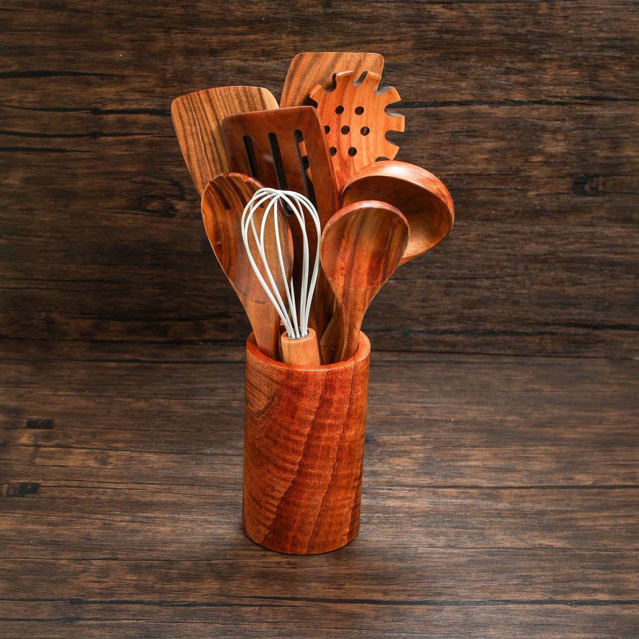 Acacia Wooden Spoon Set - thewrightstore