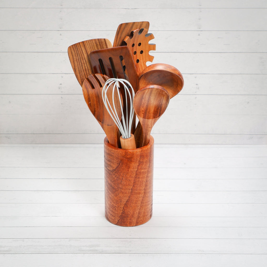 Acacia Wooden Spoon Set - thewrightstore