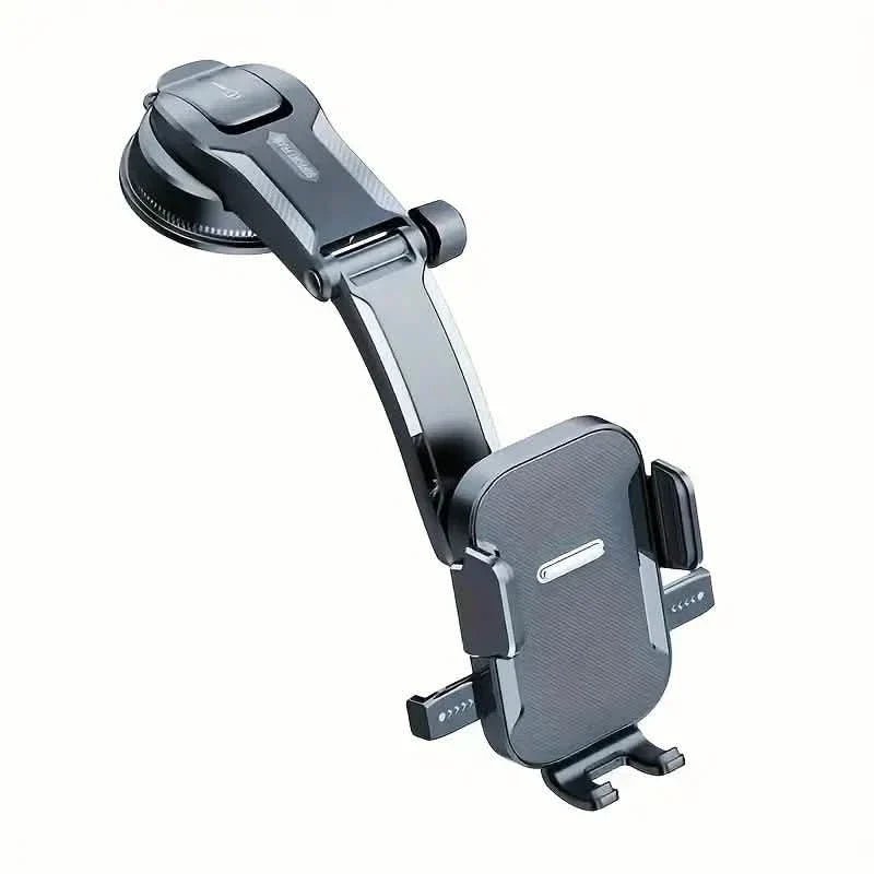 Adjustable Car Phone Holder – Suction Cup Dashboard Mount, Anti - Slip Grip, iPhone & Android - thewrightstore