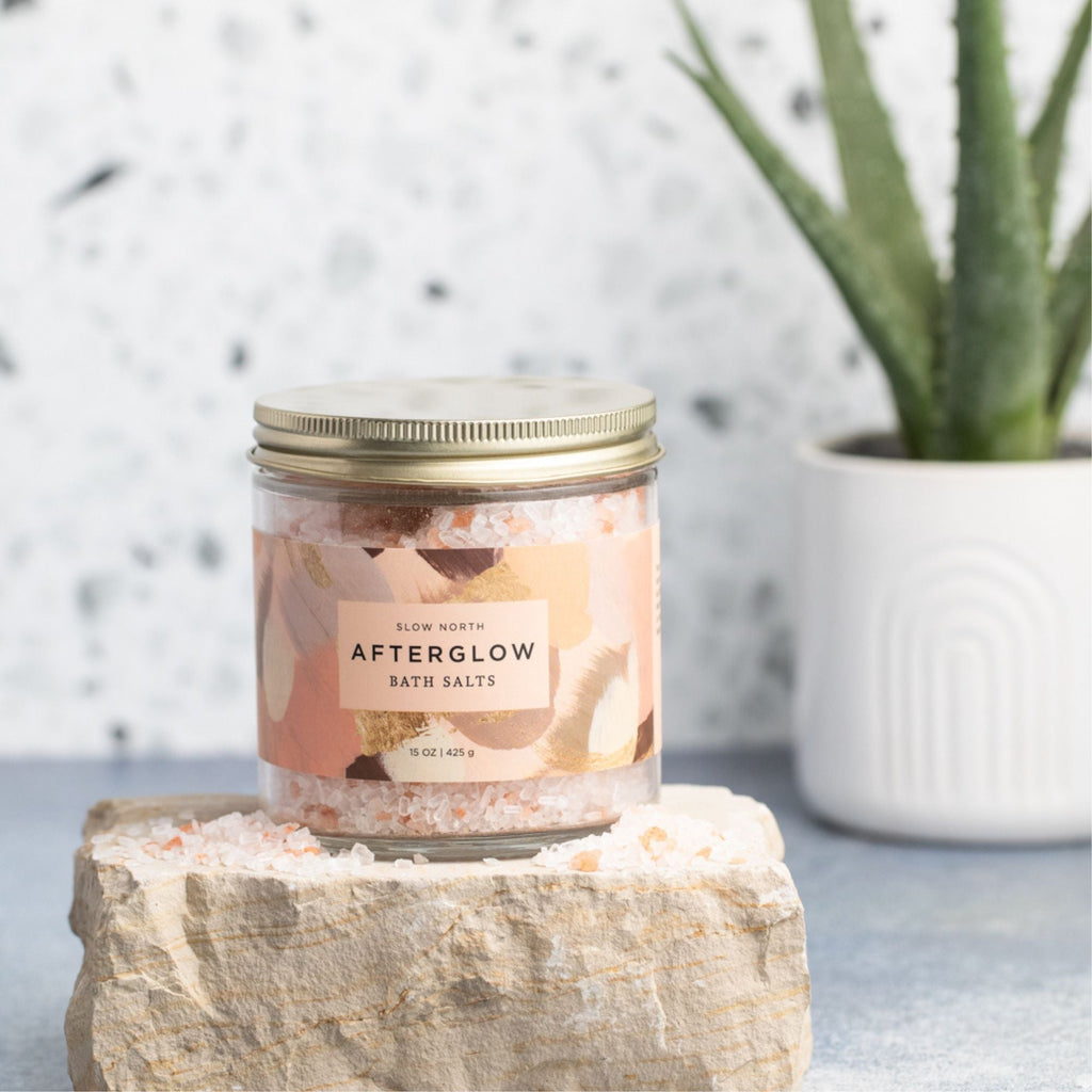 Afterglow Bath Salts - 15 oz Jar - thewrightstore
