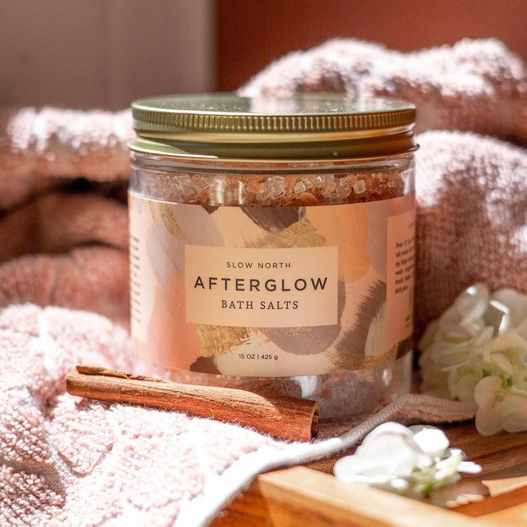 Afterglow Bath Salts - 15 oz Jar - thewrightstore