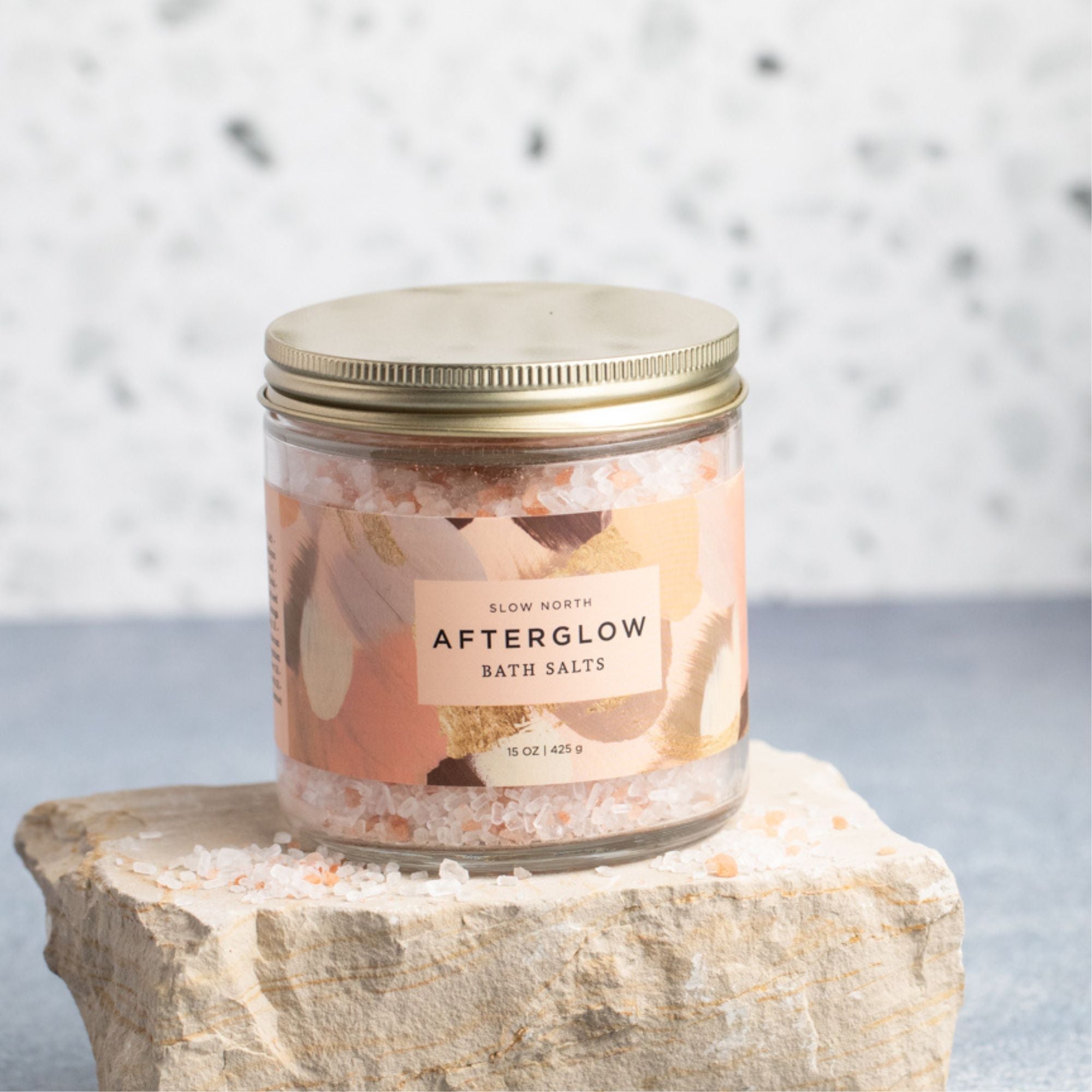 Afterglow Bath Salts - 15 oz Jar - thewrightstore