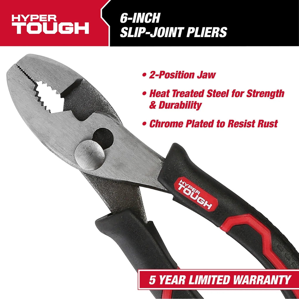 Alicates Estándar De 6", Mango Ergonómico, Mandíbula De 2 Posiciones - thewrightstore