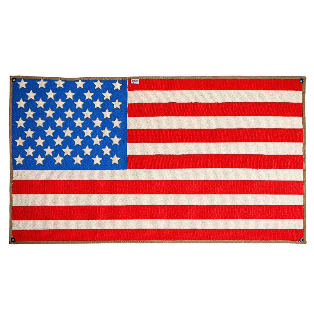 American Flag - Fire Hose - thewrightstore