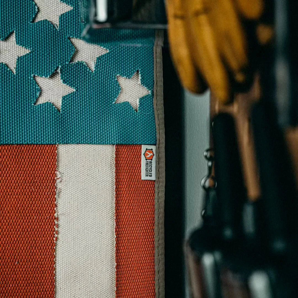 American Flag - Fire Hose - thewrightstore