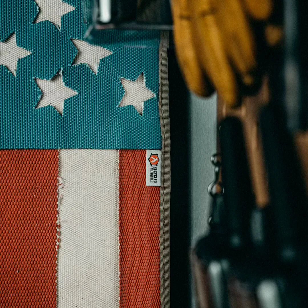 American Flag - Fire Hose - thewrightstore