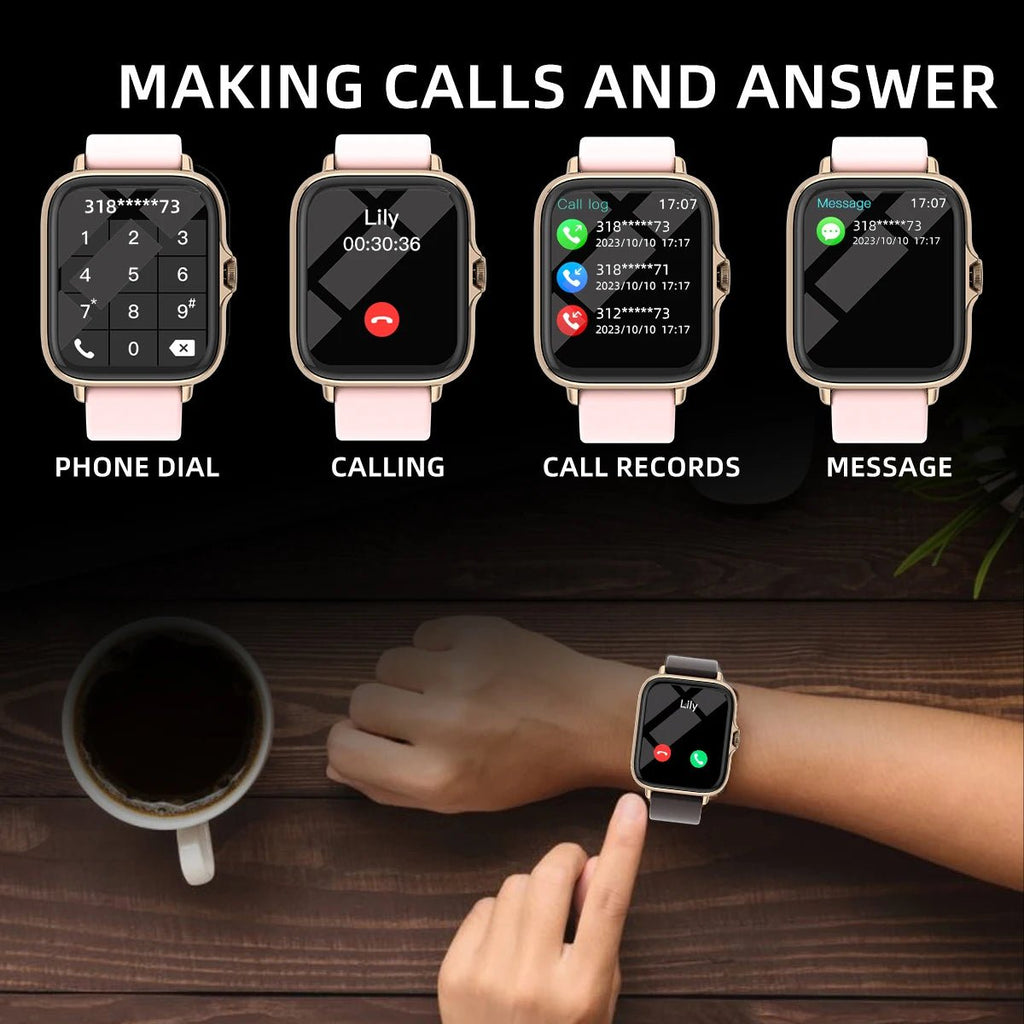 AquaSync™ 1.83” SmartWatch – Power, Style, and Control at a Glance - thewrightstore