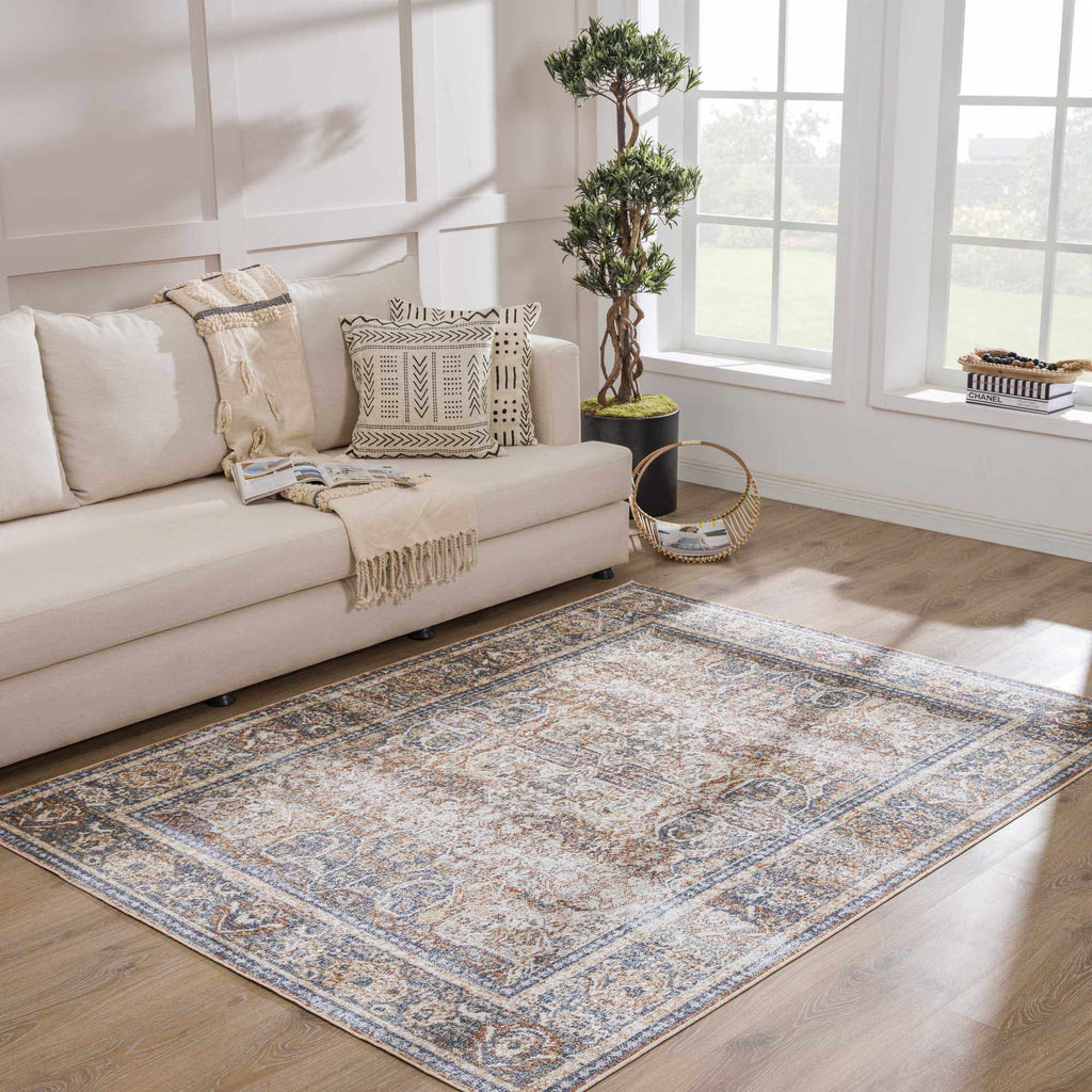 Arias Blue Boutique Washable Rug - Clearance - thewrightstore