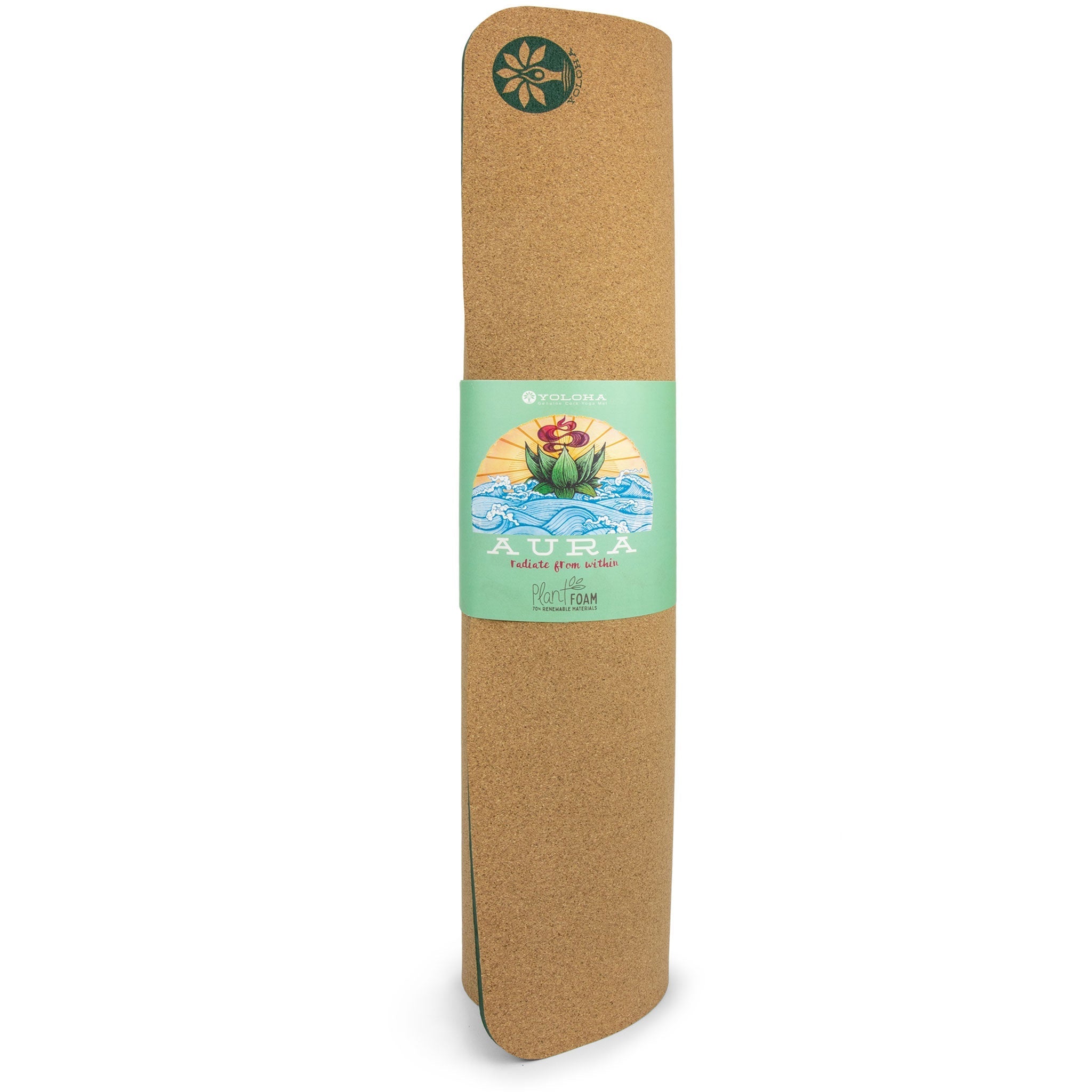 Aura Cork Yoga Mat - thewrightstore