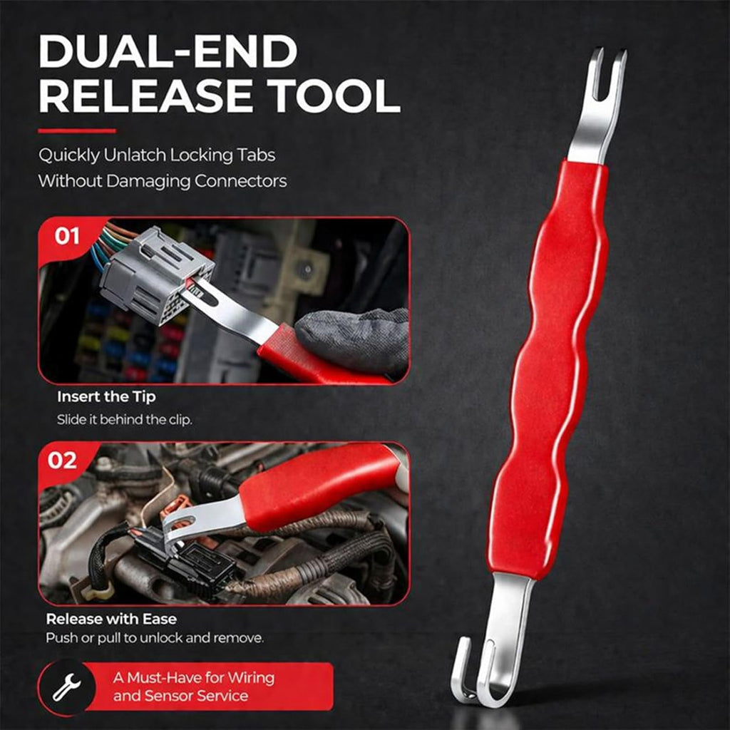 Automotive Electrical Disconnect Pliers Kit for Push Tab Style Connectors, Model 37960/37980/13120, 8-Inch Auto Repair Tools - thewrightstore