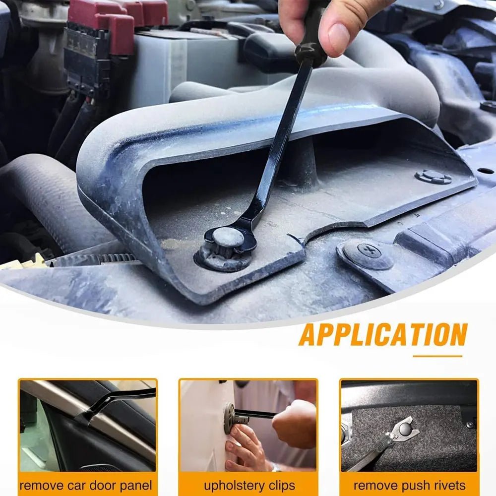 Automotive Interior Disassembly Kit Automotive Plastic Parts Disassembly Tool Automotive Clip Puller Diy Panel Tool - thewrightstore