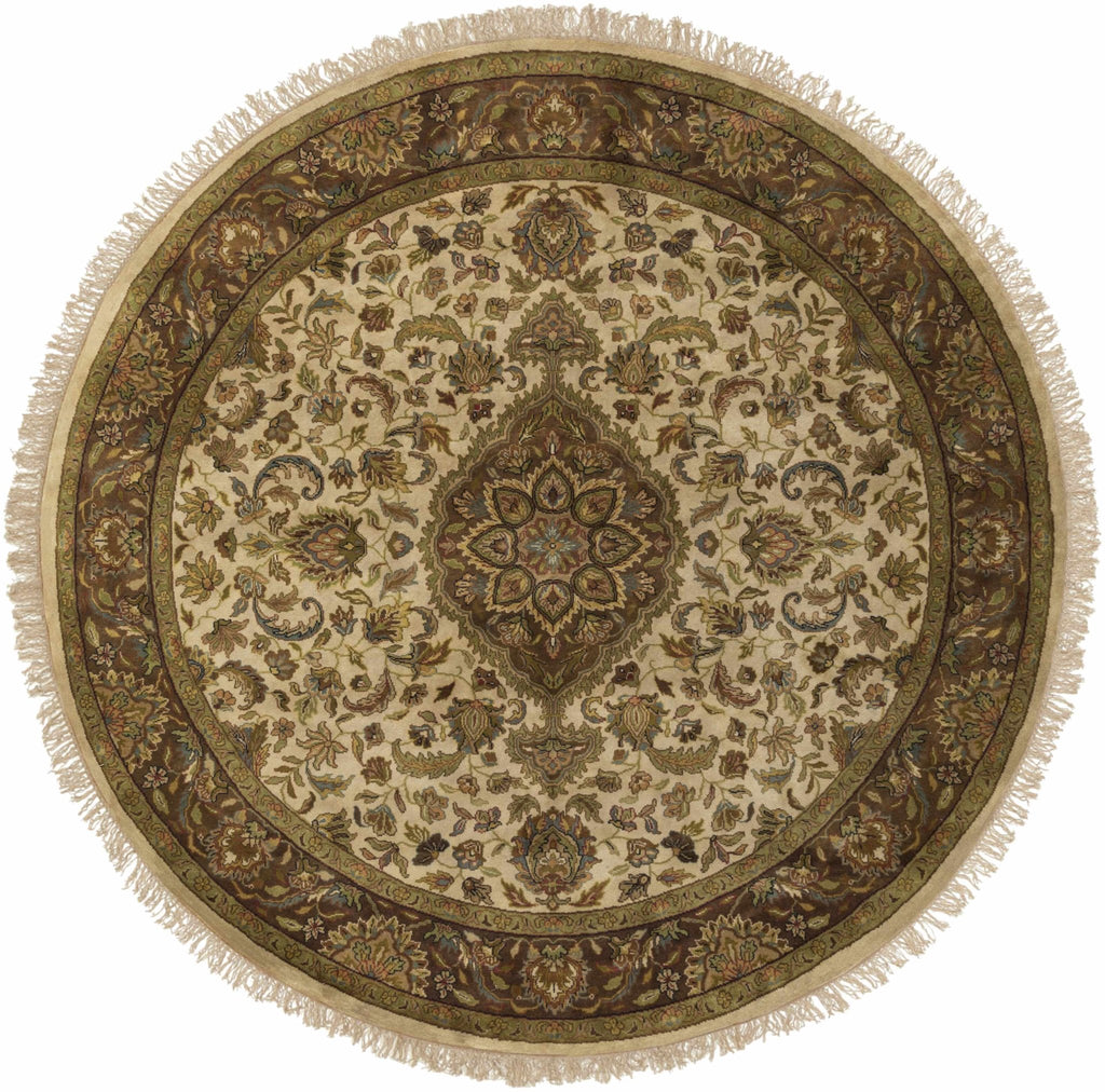 Azalia Premium Wool 8' Round Rug - Clearance - thewrightstore