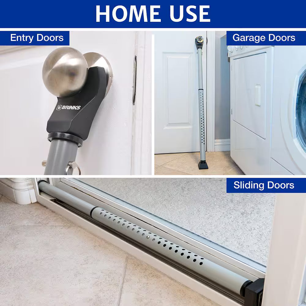 20 Gauge Steel Door Security Bar