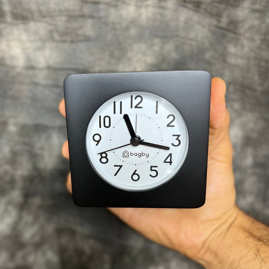 Bagby CLASSIC - Silent Alarm Clock - thewrightstore