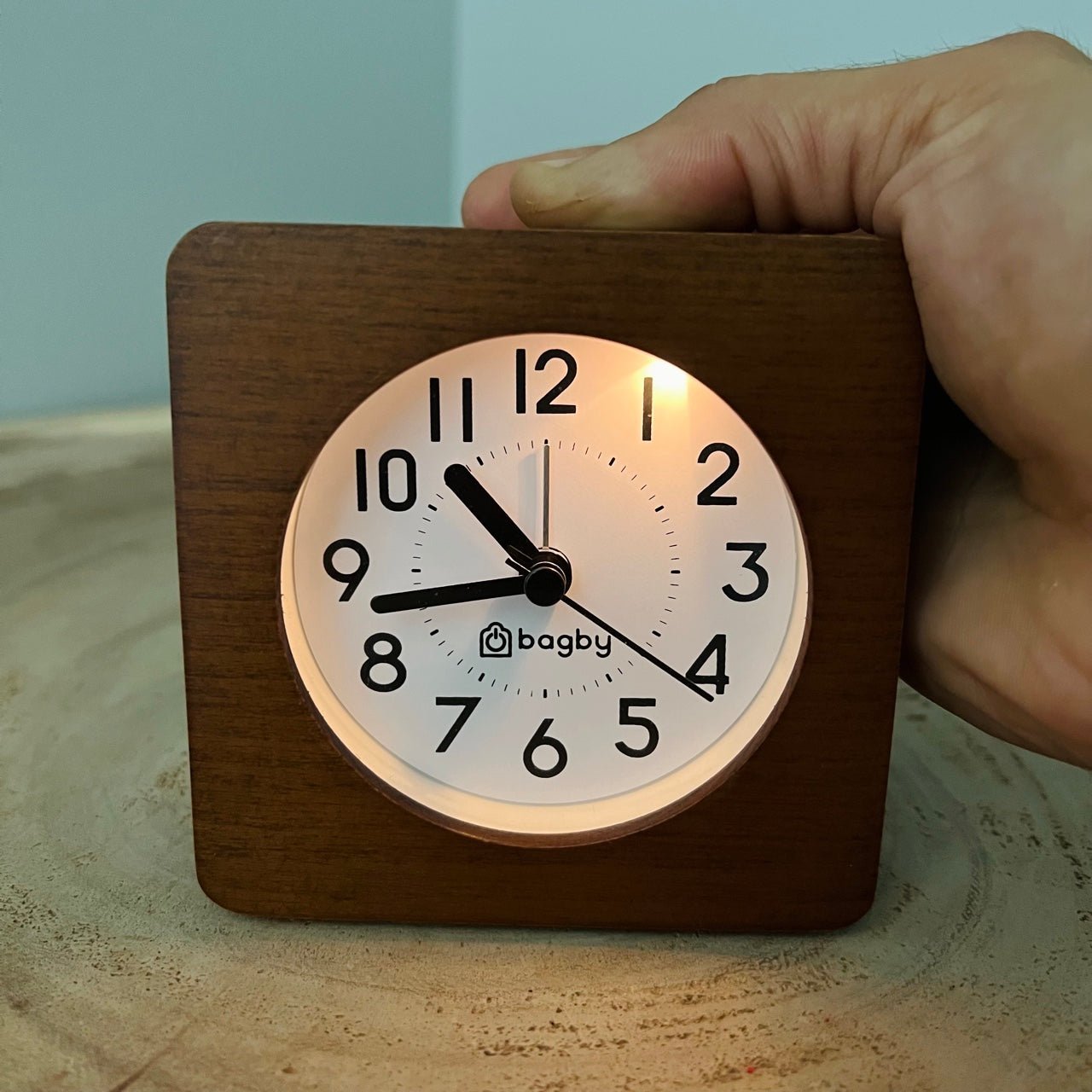 Bagby CLASSIC - Silent Alarm Clock - thewrightstore